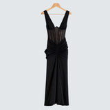 Angelina™ | Stilingas maxi sijonas