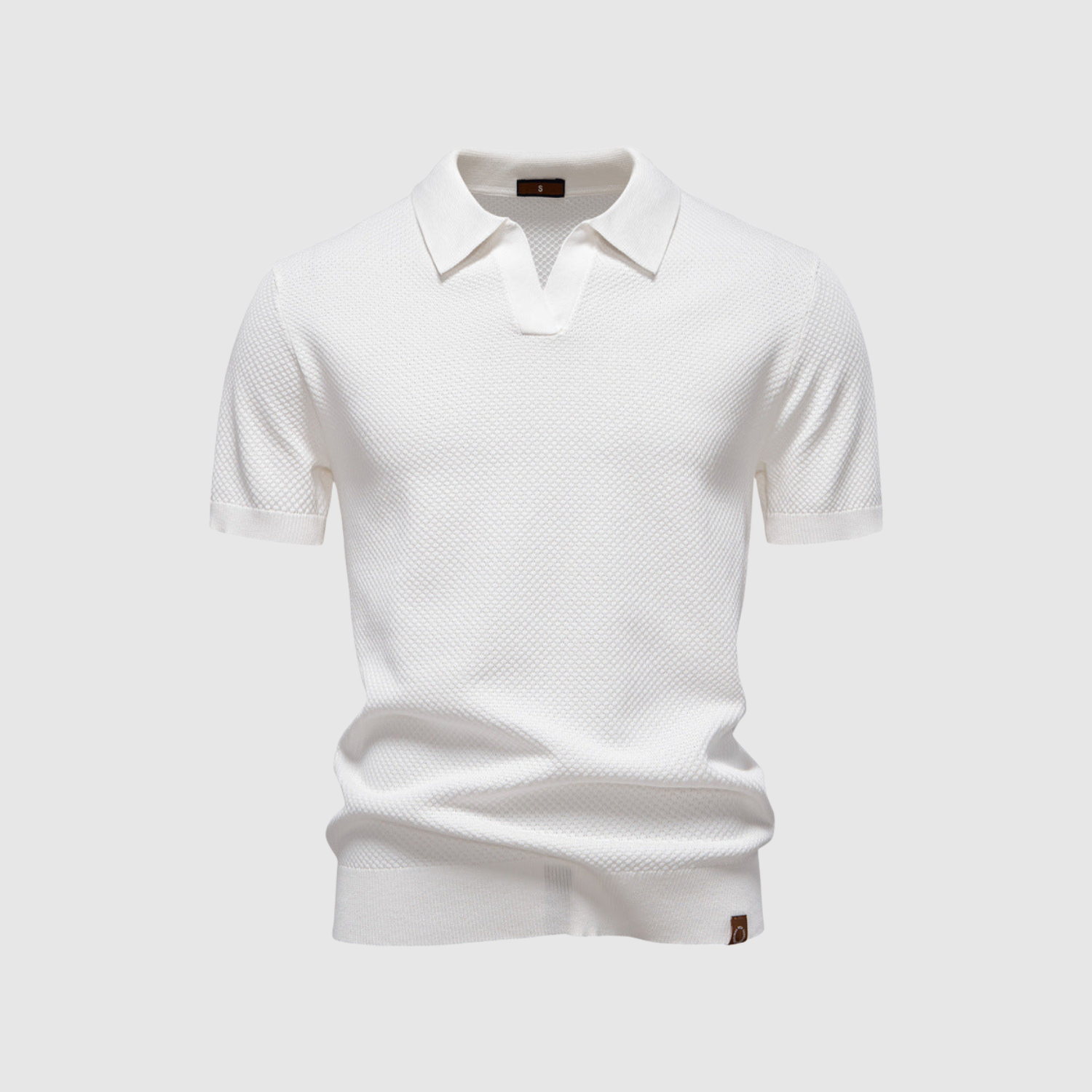 Libuše – Struktūruoti polo marškinėliai elegantiškam ir patogiam stiliui