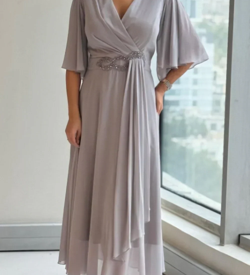 Ewelina | Elegantiškos ilgos šifoninės suknelės