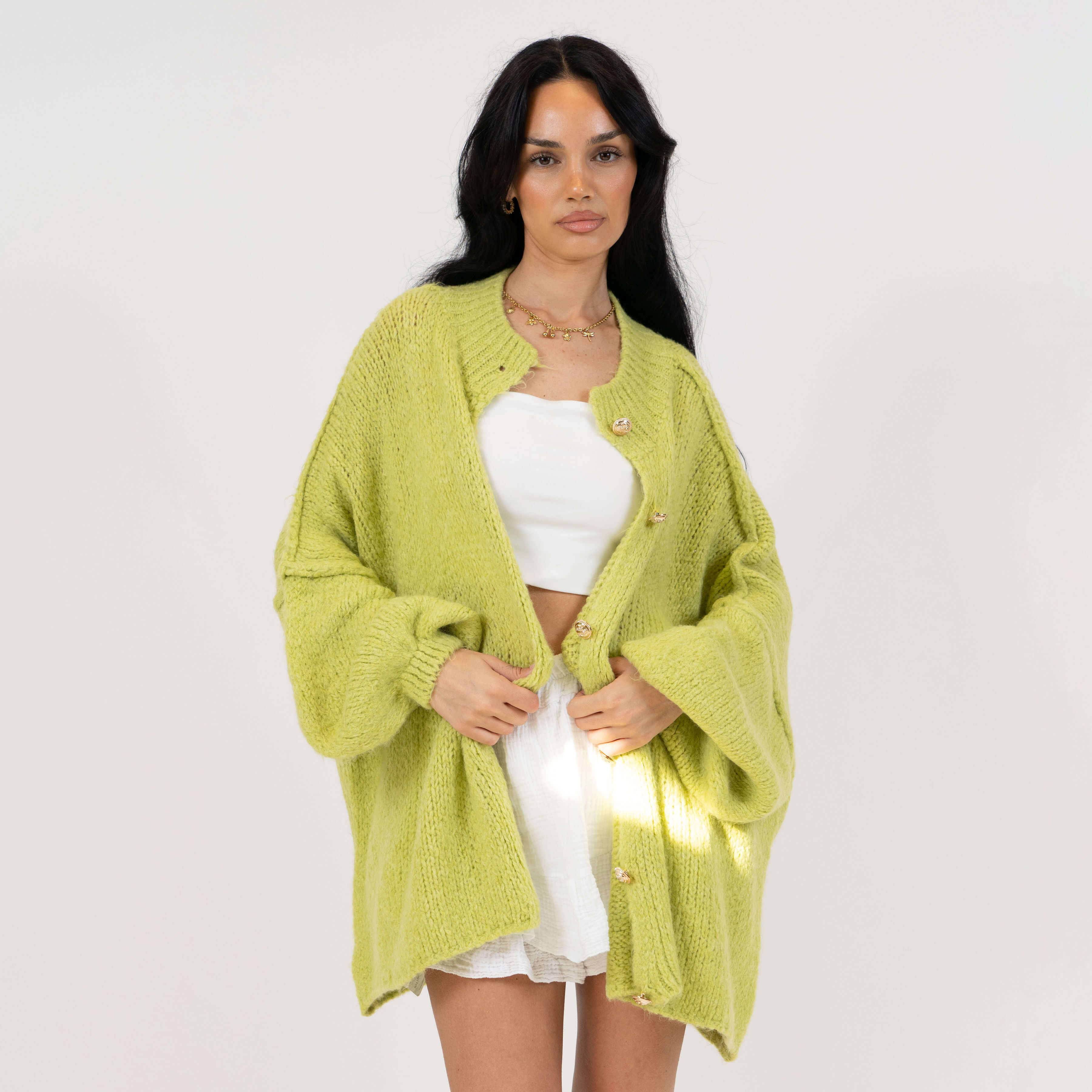 Elena | Oversize megztas megztinis