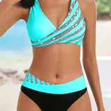 Candela™ | Bikinis su šiltų atspalvių raštu