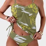 Carmen™ | Bikinis su tropinių lapų raštu