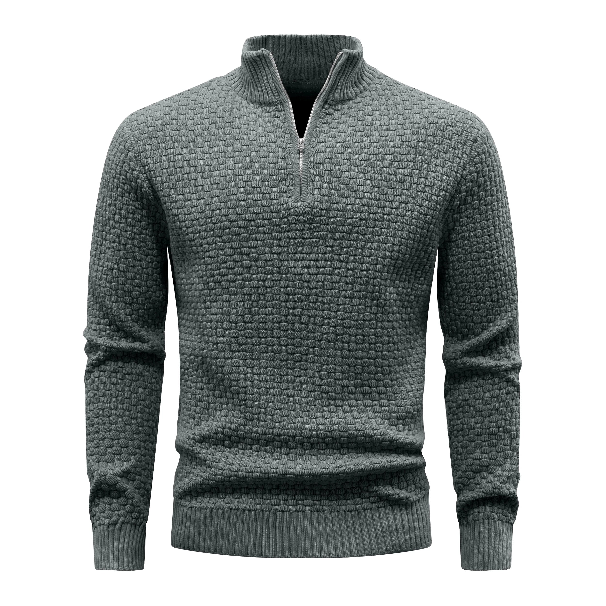 Jongman™ | Vaflinio audinio vyriškas megztinis