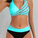 Candela™ | Bikinis su šiltų atspalvių raštu