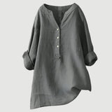 Freja | Lengvas ir patogus moteriškas lininis topas
