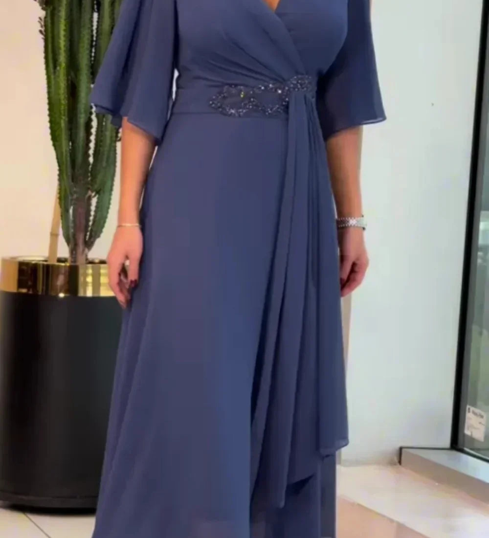 Ewelina | Elegantiškos ilgos šifoninės suknelės