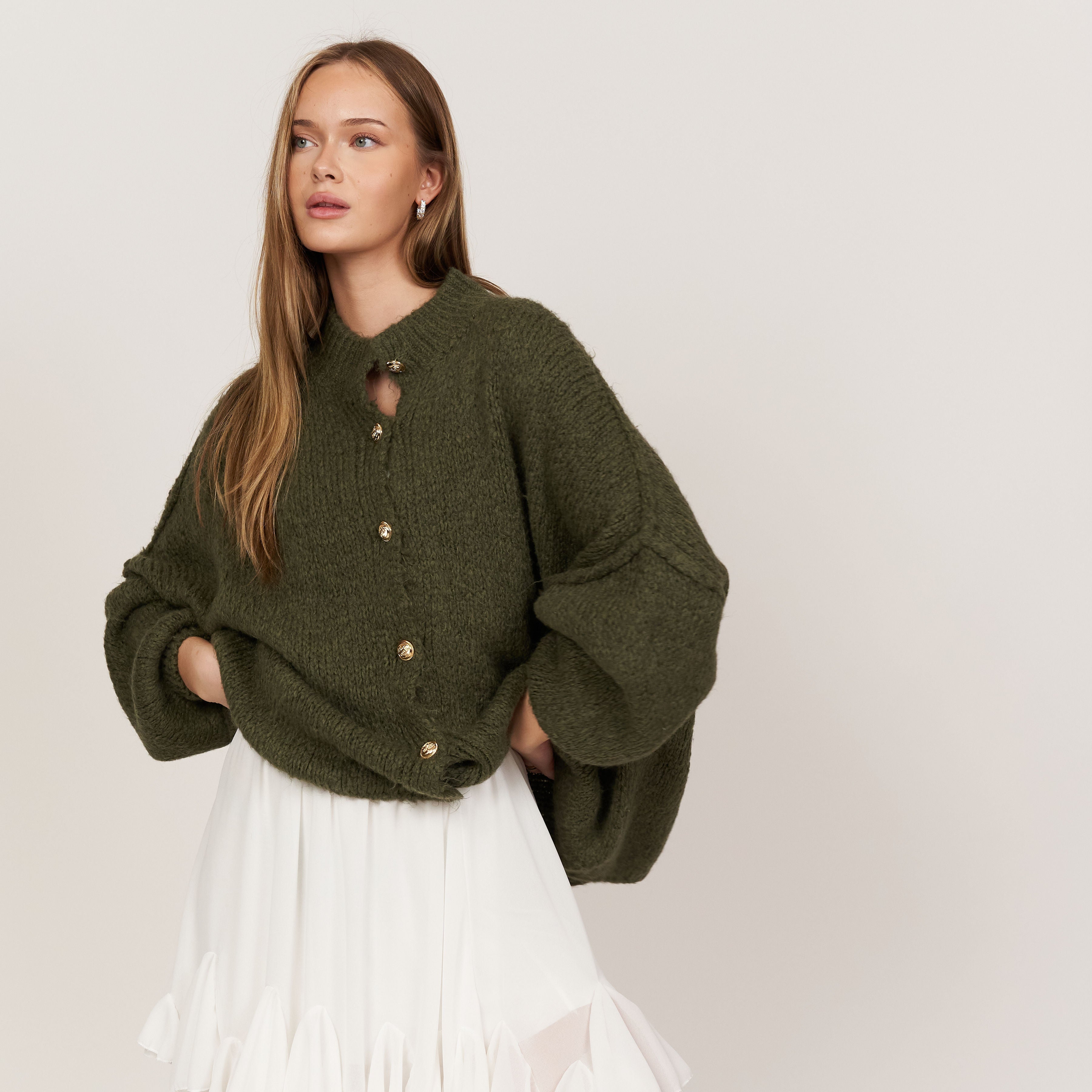 Elena | Oversize megztas megztinis