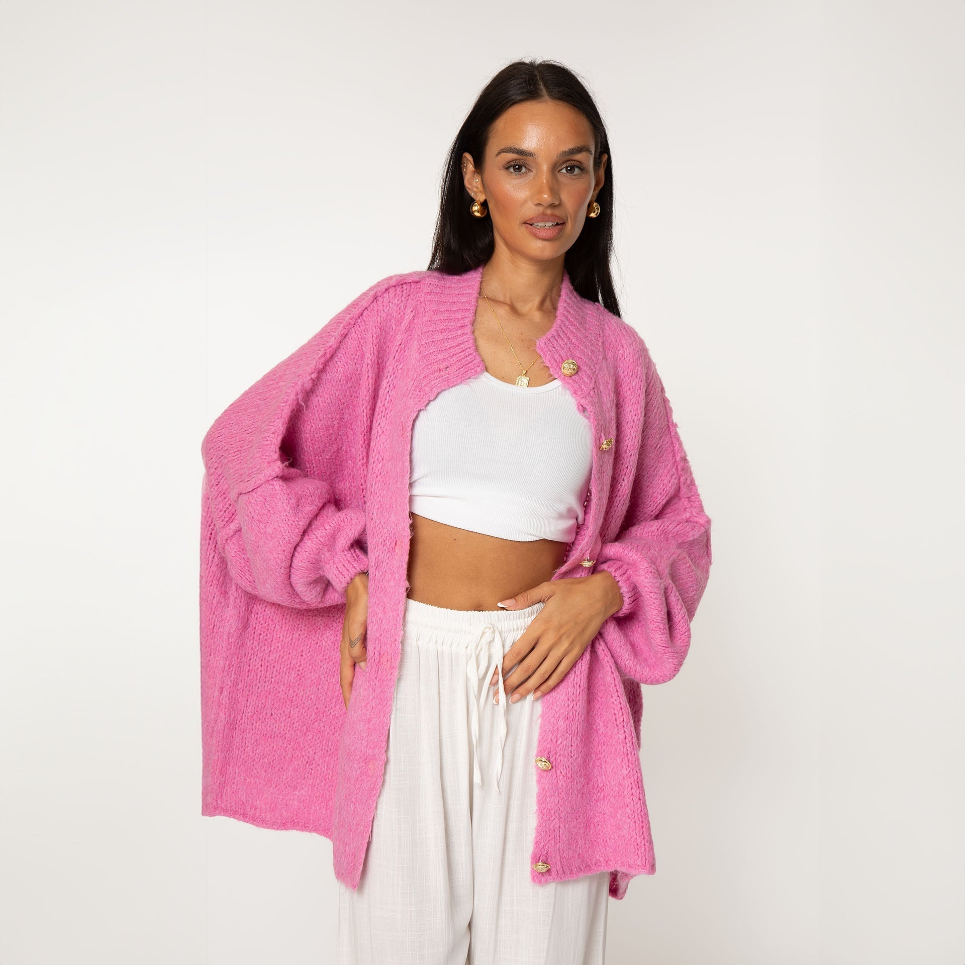 Elena | Oversize megztas megztinis