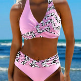 Sol™ | bikinis su persidengiančiomis juostelėmis